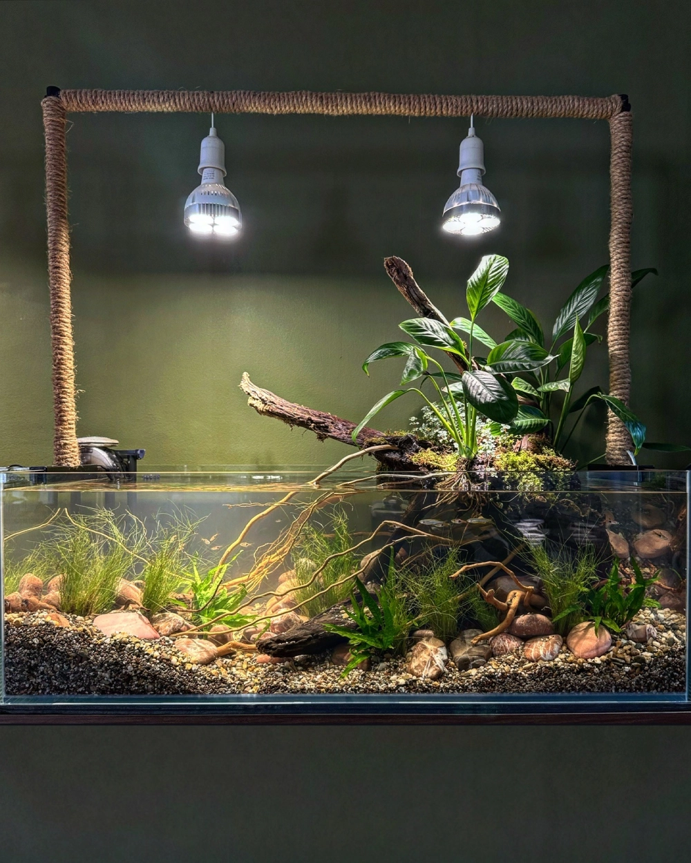 Tận dụng lũa gốm tạo hang hốc cho cá trú ẩn