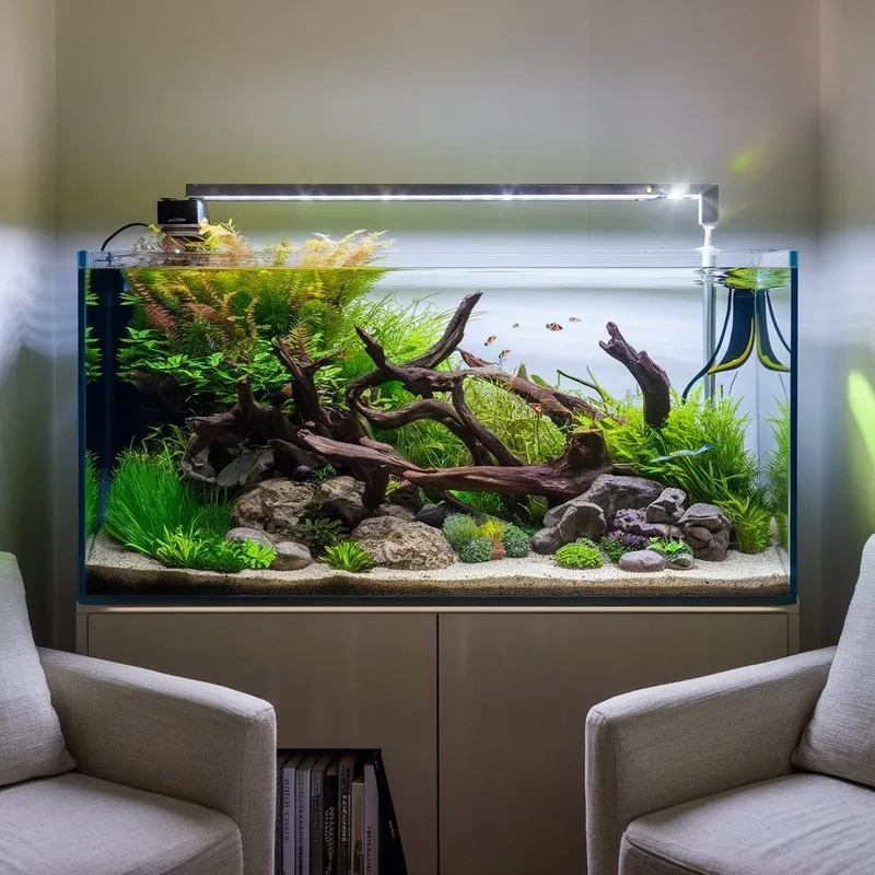 Mẫu bể thủy sinh 60x40x40 chuẩn