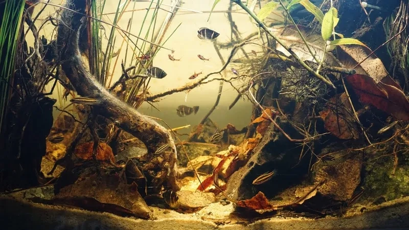 Các loại vật liệu hồ Biotope tốt