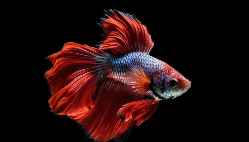 Cá xiêm đẹp khoe màu rực rỡ cuốn hút ánh nhìn