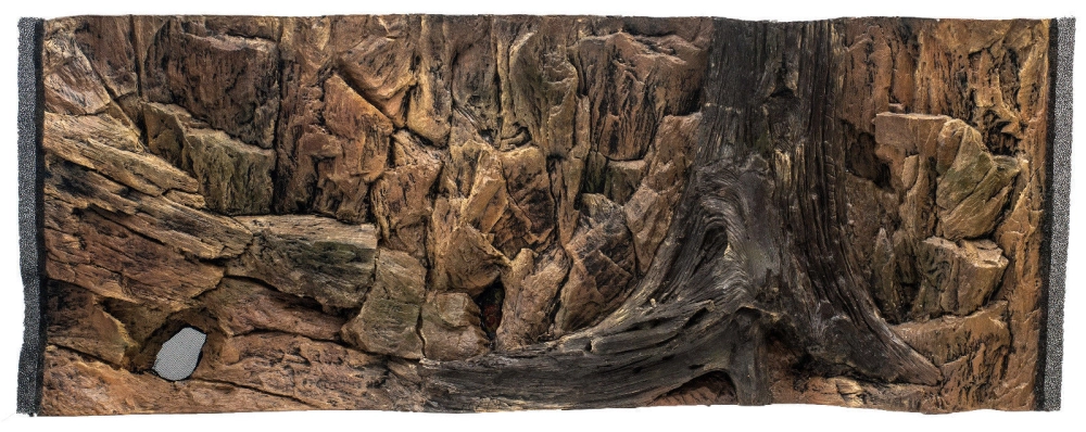 Hiệu ứng tranh 3D vách đá hùng vĩ cho hồ thủy sinh