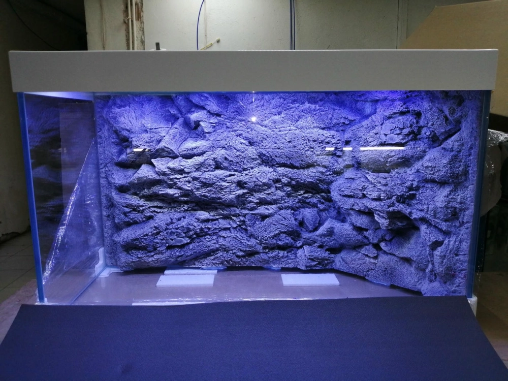 Phông nền 3D cho bể cá thủy sinh phong cách Hà Lan