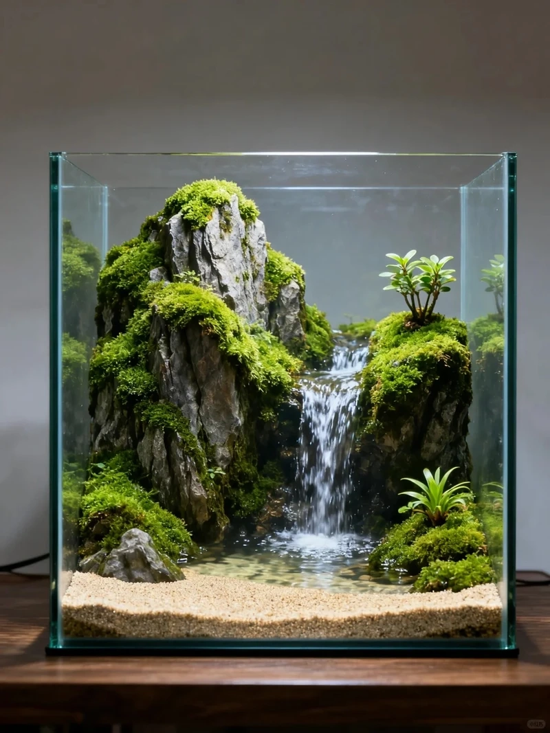 Khám phá bể cá bán cạn độc đáo cực ấn tượng