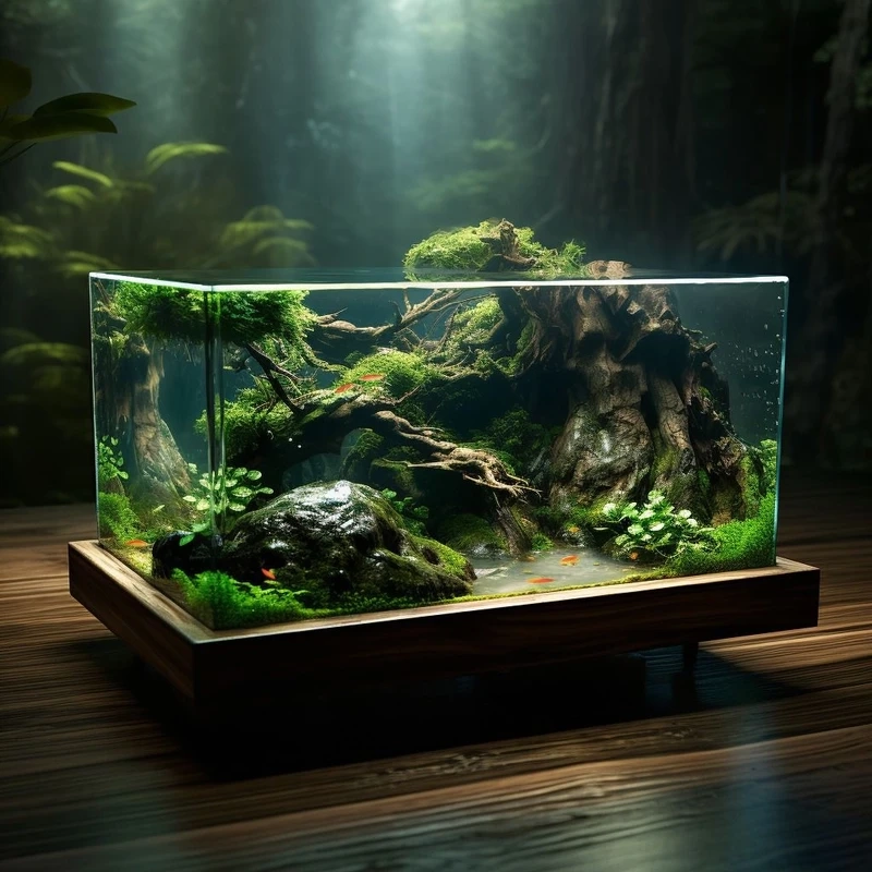 Thư giãn mỗi ngày với bể thủy sinh zen nhật nhẹ nhàng và thanh tịnh